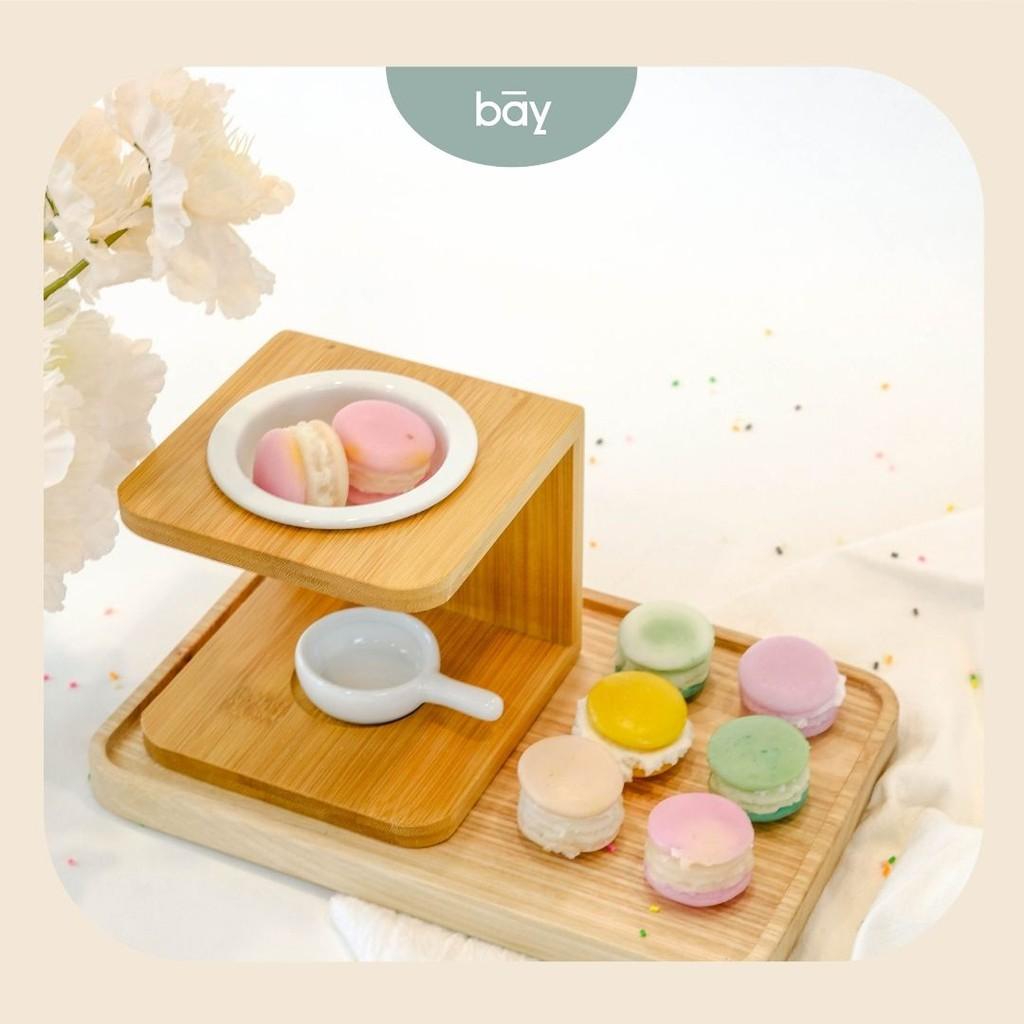 Sáp tỏa hương hình bánh Macaron