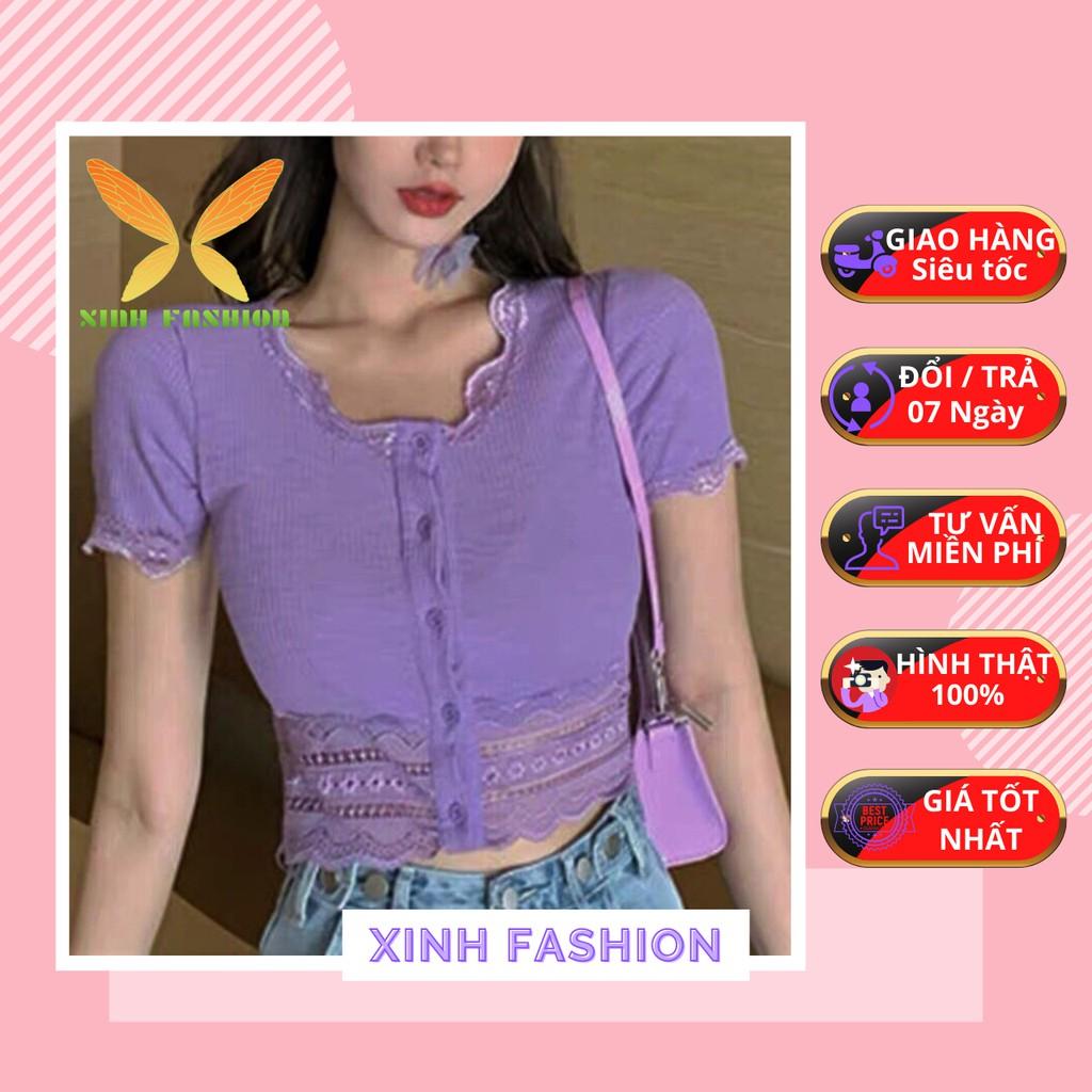 ÁO CROPTOP VIỀN REN ÔM BODY PHONG CÁCH HÀN QUỐC SIÊU XINH, HÀNG CHUẨN ĐẸP, ÁO CROPTOP ĐẸP TRẺ TRUNG NĂNG ĐỘNG CT16