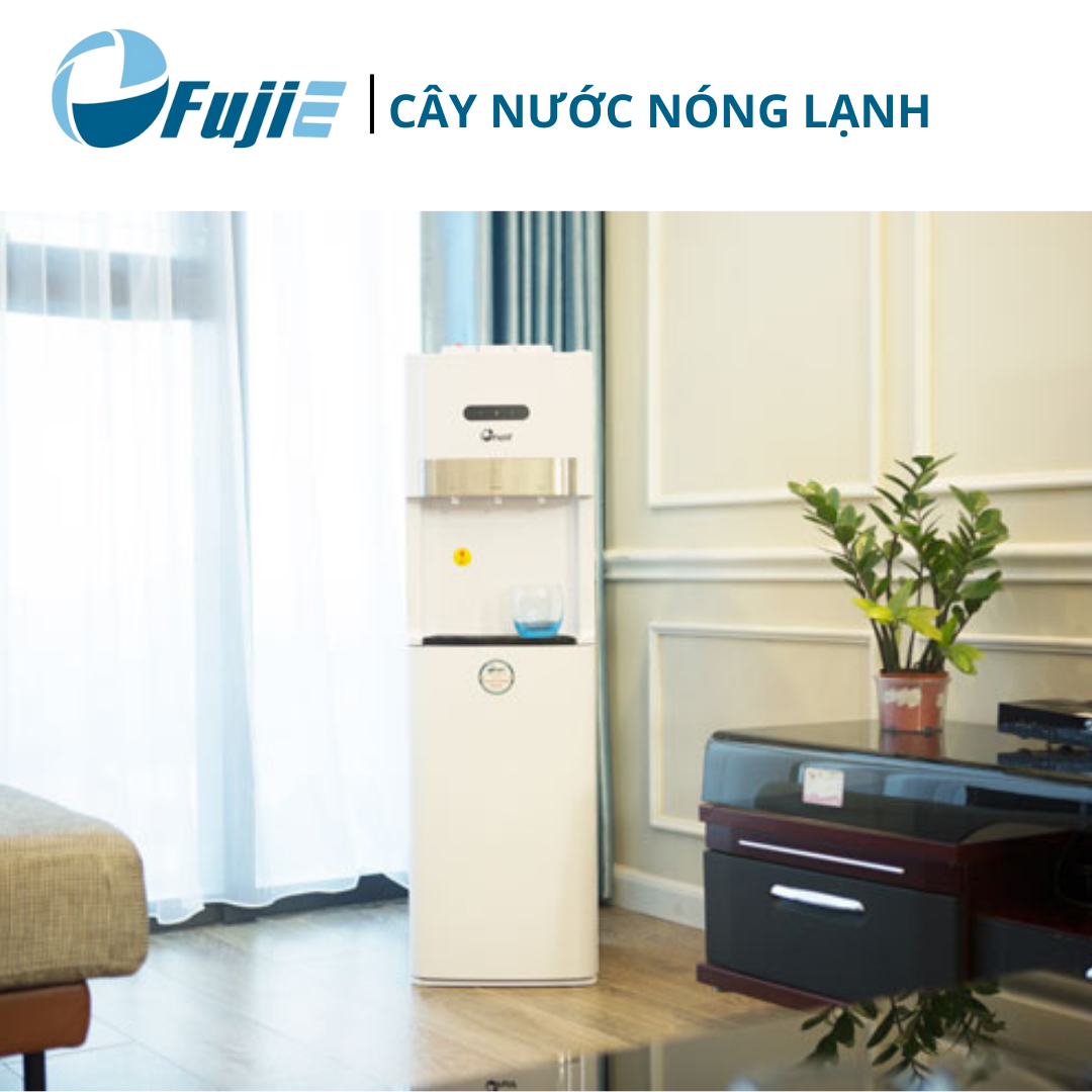 Cây nước nóng lạnh bình âm FujiE WD6500C, làm lạnh nhanh bằng Block khóa vòi nóng an toàn, Bảo hành 2 năm - Hàng chính hãng