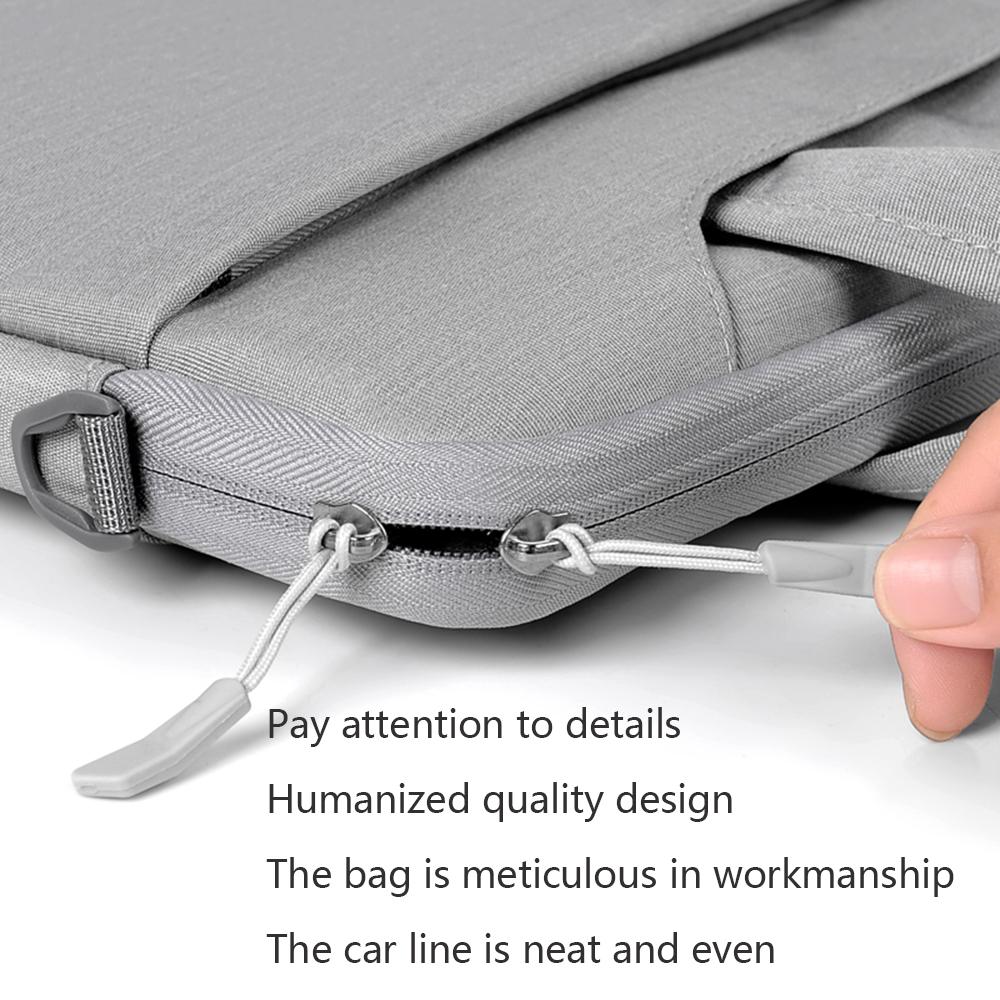 Túi Laptop Đeo Vai Túi Xách Tay Máy Tính Xách Tay Túi Cặp Sách 13 14 15 15.6 Cho Macbook Air Pro Xiaomi Huawei Asus Dell tay Ốp Lưng