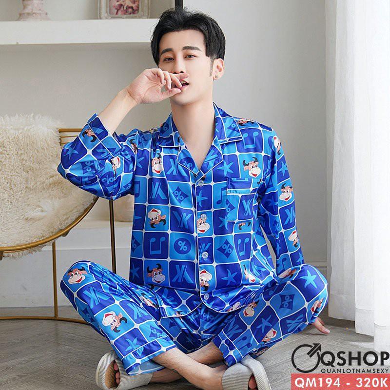 BỘ ĐỒ PIJAMA NAM CAO CẤP QSHOP QM194