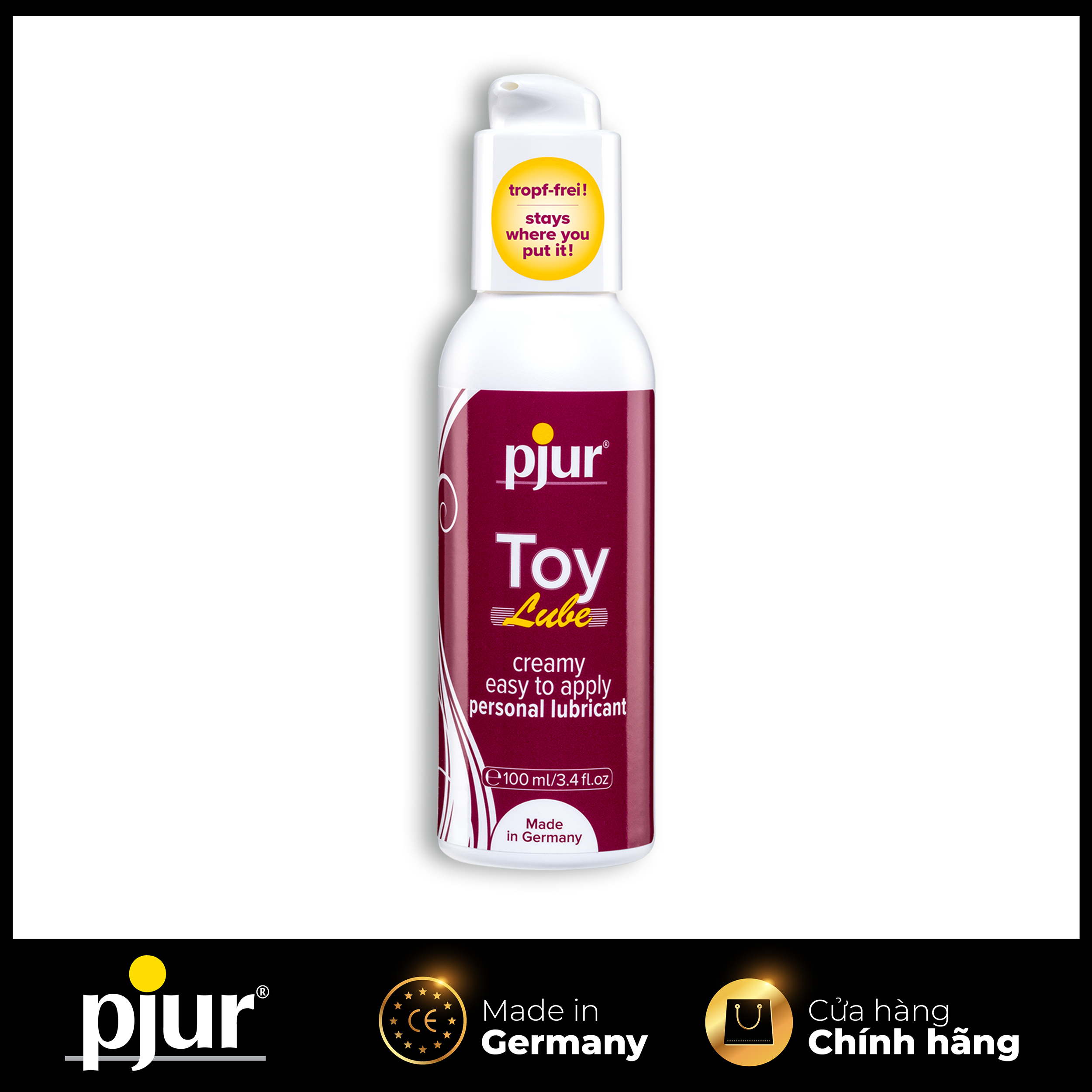 Gel bôi trơn sử dụng cùng đồ chơi pjur TOY LUBE 100ml Tăng Cường Sự Thỏa Mãn - Hàng chính hãng - Made in Germany