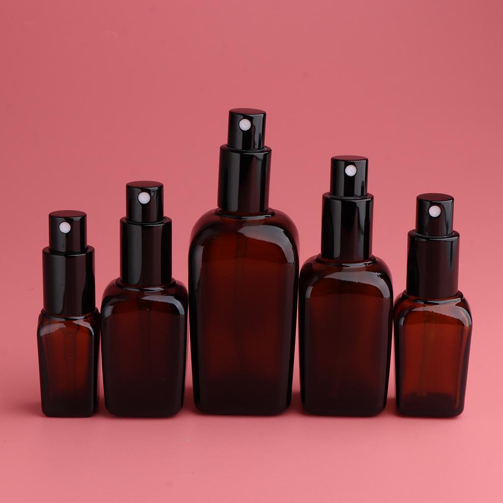 2x Empty Fine Mist Bottles for Perfume Toner Container 10ml