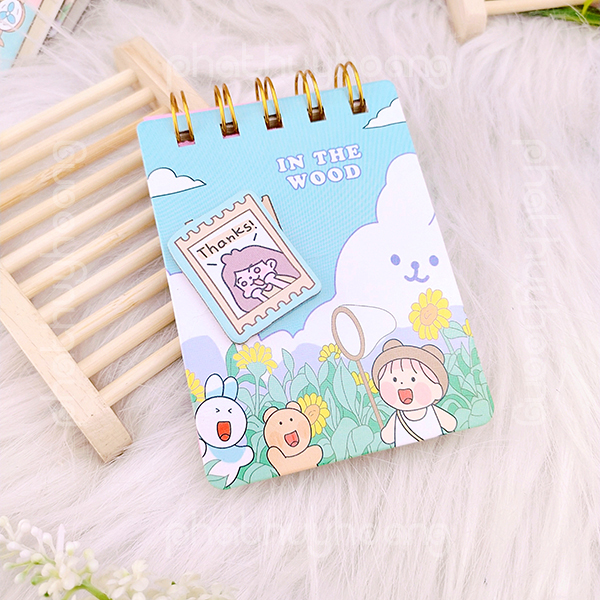 Sổ nhỏ mini bỏ túi dễ thương ✓ Sổ tay mini đáng yêu màu ngẫu nhiên