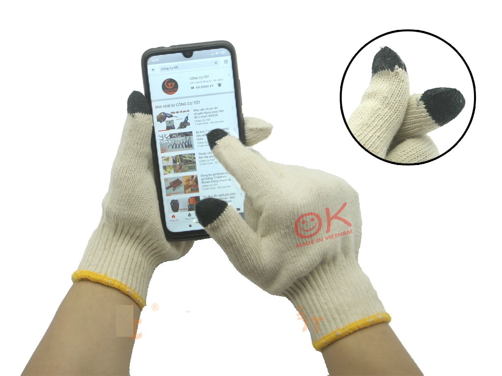 GĂNG TAY BẢO HỘ CẢM ỨNG CHO NỮ VÀ BỘ BA DỤNG CỤ LÀM VƯỜN MINI