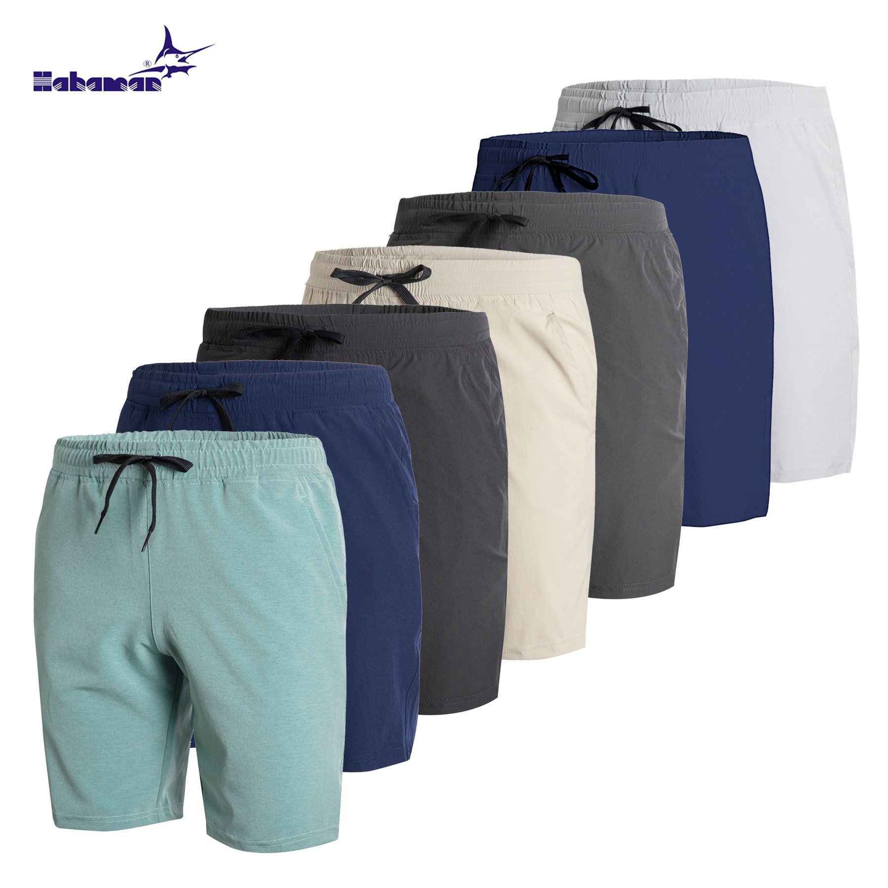 Quần short đũi thể thao nam HAHAMAN co giãn chất hàng xịn cao cấp QSĐ0702