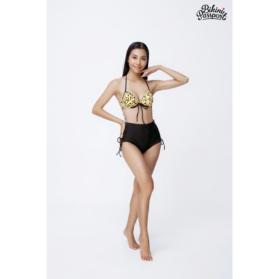 Đồ bơi nữ BIKINI PASSPORT kiểu hai mảnh áo gọng, quần kiểu dây rút - màu Leo - BS442_LEO