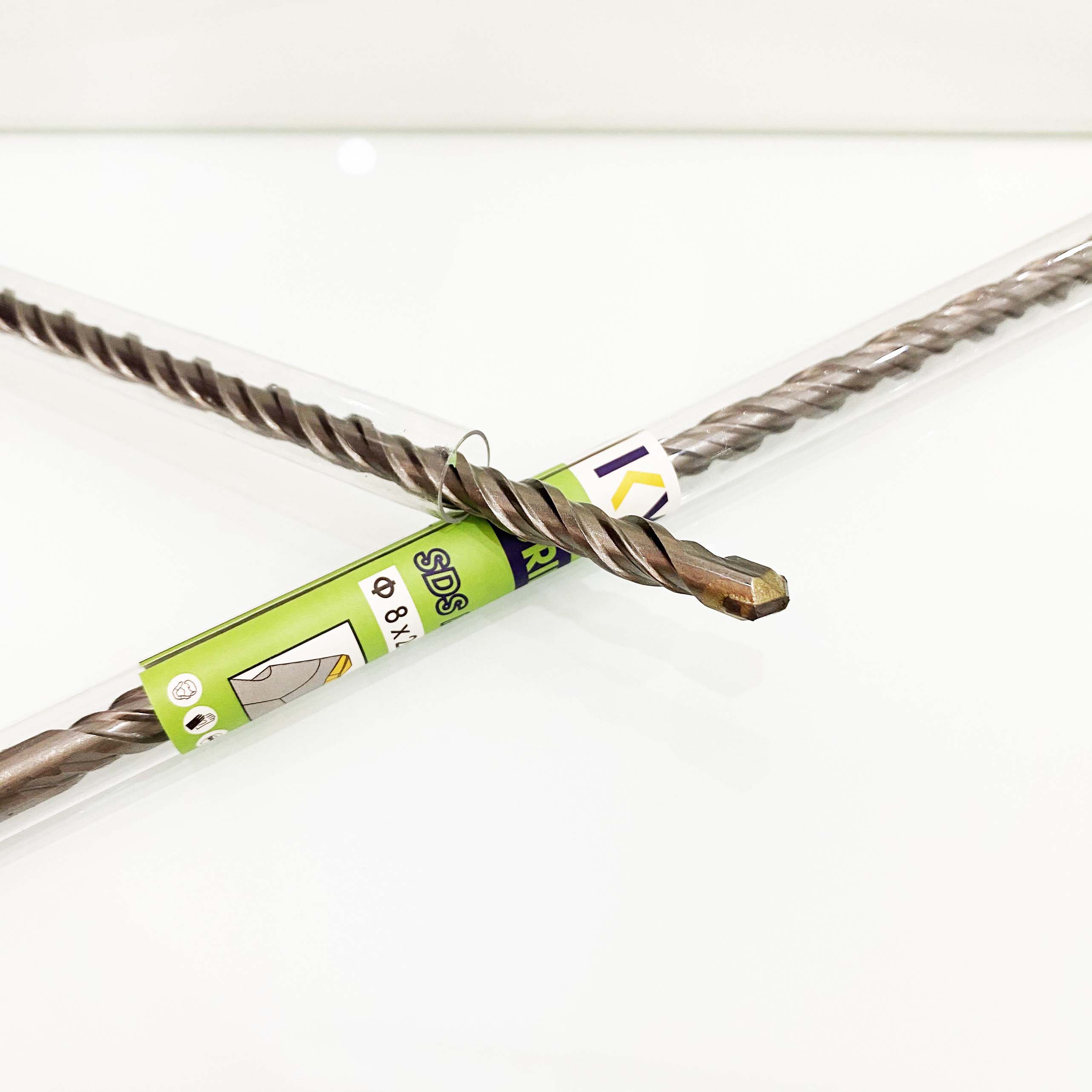 PHI Ø8 DÀI 260MM MŨI KHOAN BÊ TÔNG SDS XUYÊN TƯỜNG ĐẦU DẸT KYNKO MKBTXT-8260