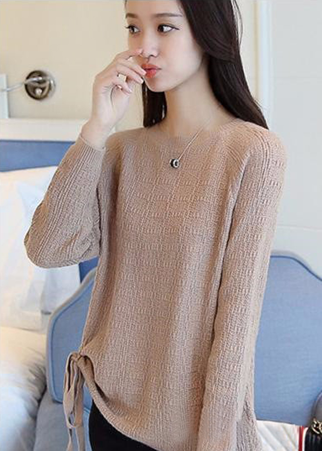 Áo len cột dây xinh xắn - AL016
