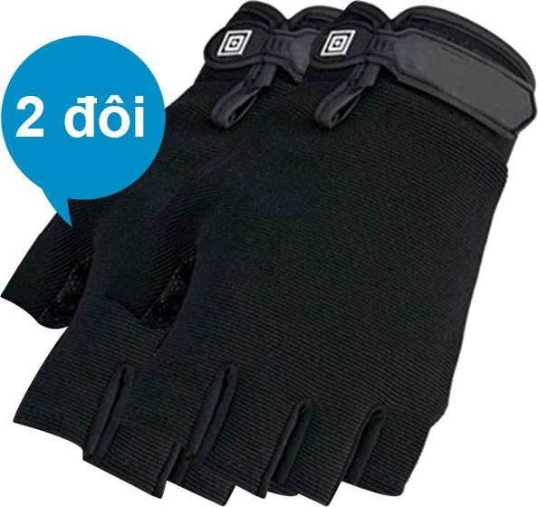 2 Đôi Găng Tay Chiến Thuật Hở Ngón