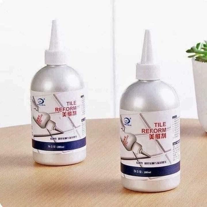 Kẻ viền gạch đá hoa, nhà vệ sinh, bồn rửa bát, giữ nhà luôn mới