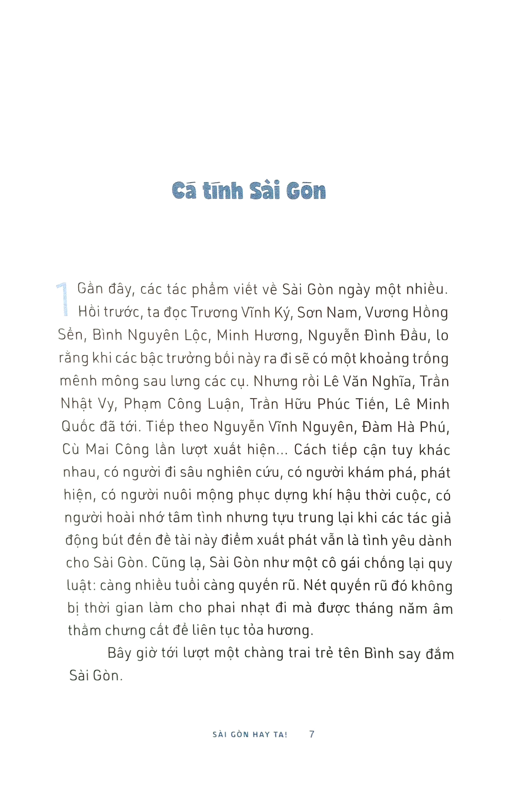 Sài Gòn Hay Ta! - Bình Bồng Bột, Thăng Fly - (bìa mềm)
