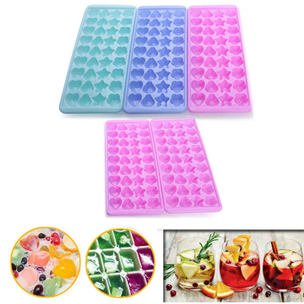 Bộ 5 Vĩ Đá Khuôn Làm Thạch Rau Câu Phô Mai