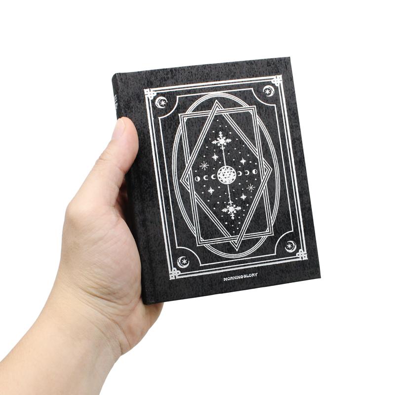 Sổ Tay Bỏ Túi Magician - Không Kẻ - Morning Glory 10400-88741 - Màu Đen