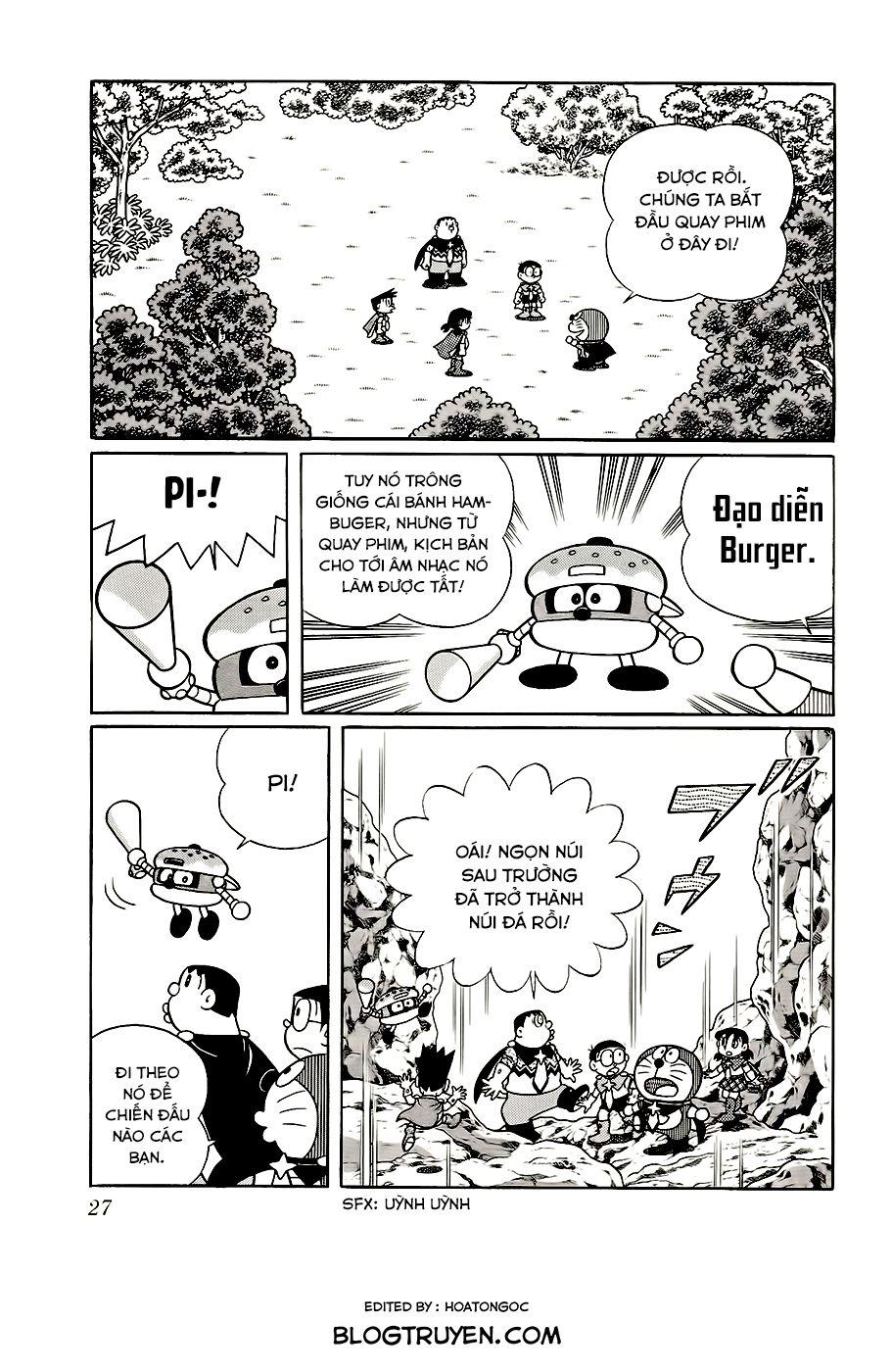doraemon - nobita và những hiệp sĩ không gian chapter 1 30