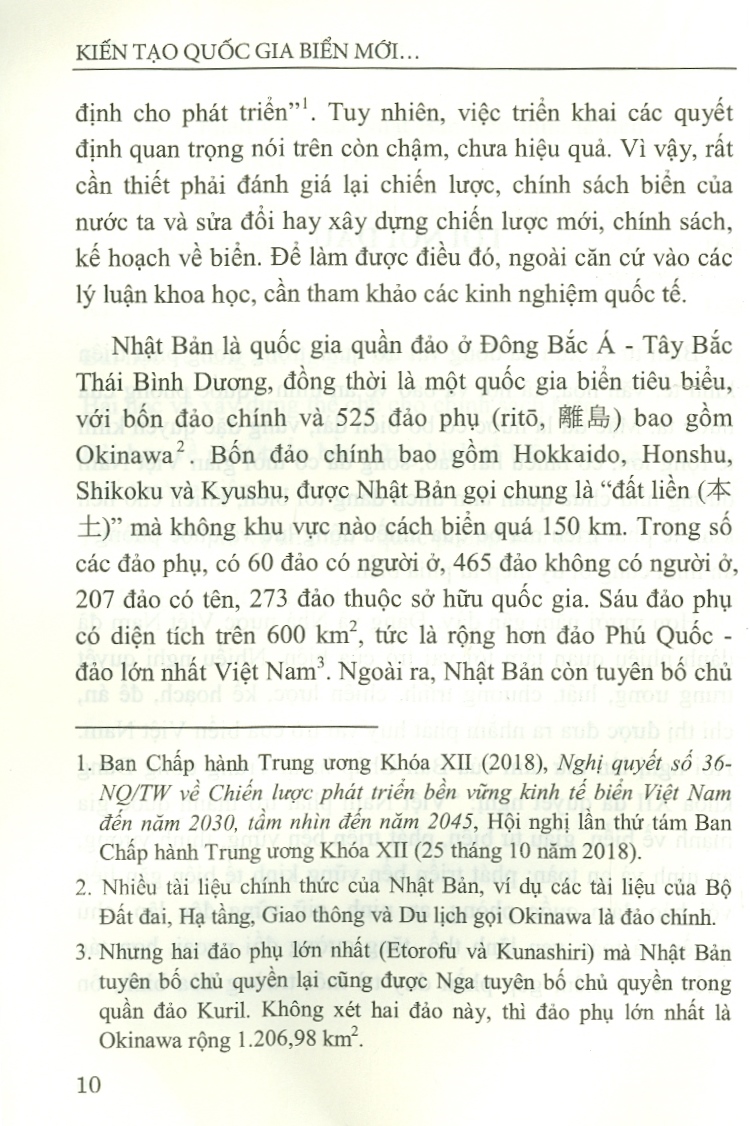 Kiến Tạo Quốc Gia Biển Mới Ở Nhật Bản