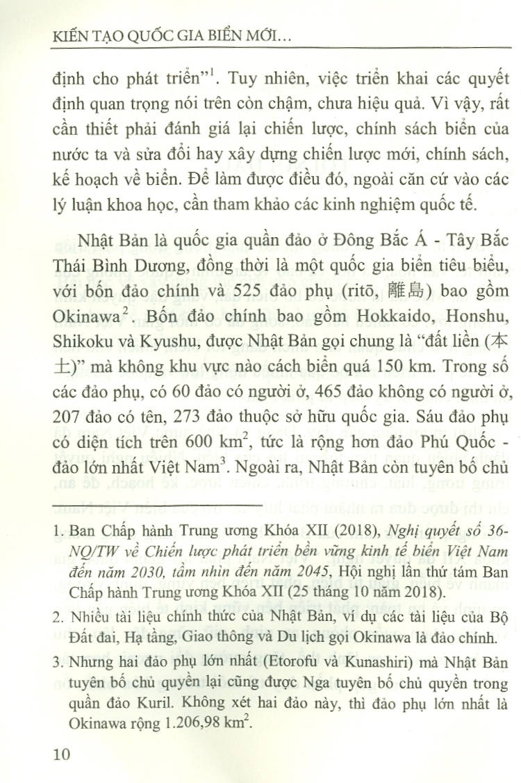 Kiến Tạo Quốc Gia Biển Mới Ở Nhật Bản (Sách chuyên khảo)