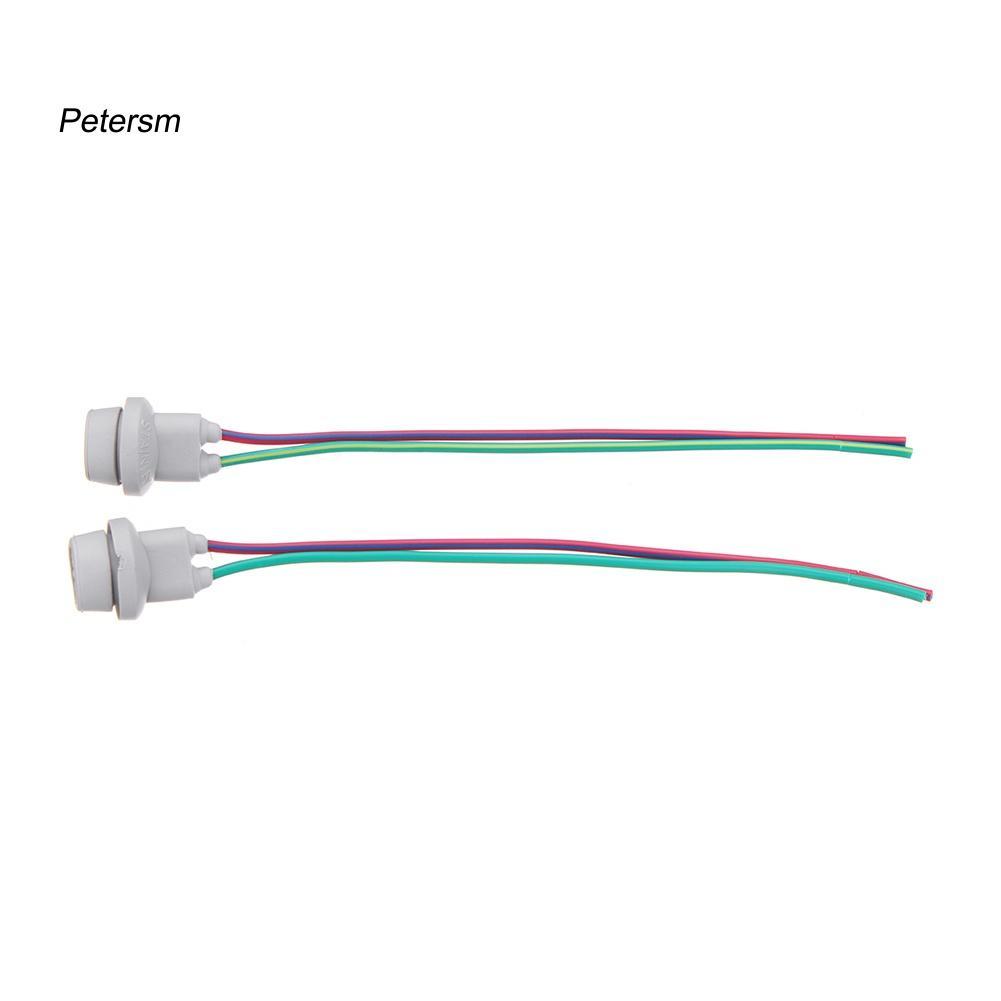 Set 2 Đuôi Đèn Đỗ Xe W5W T10 Bằng Cao Su Chuyên Dụng Cho Xe Hơi / Xe