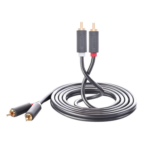 Cáp RCA Ugreen 4 Đầu Dương 10518 (2m) - Hàng Chính Hãng