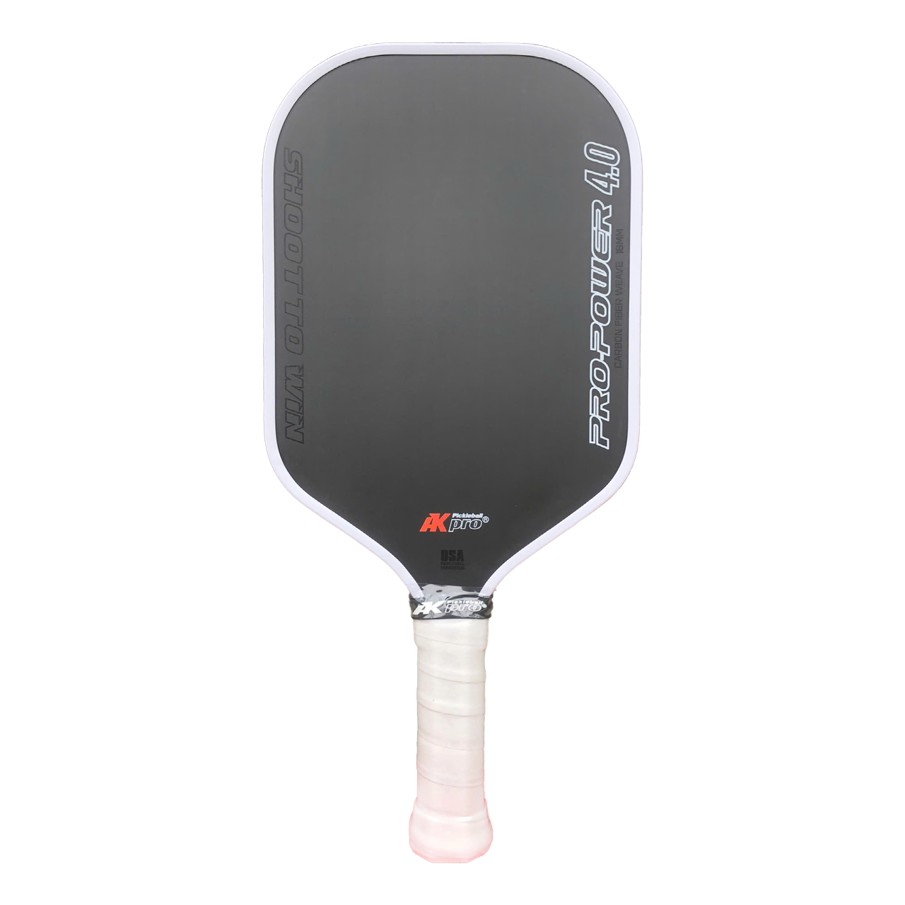 VỢT PICKLEBALL PRO-POWER 4.0 WHITE CARBON T700
