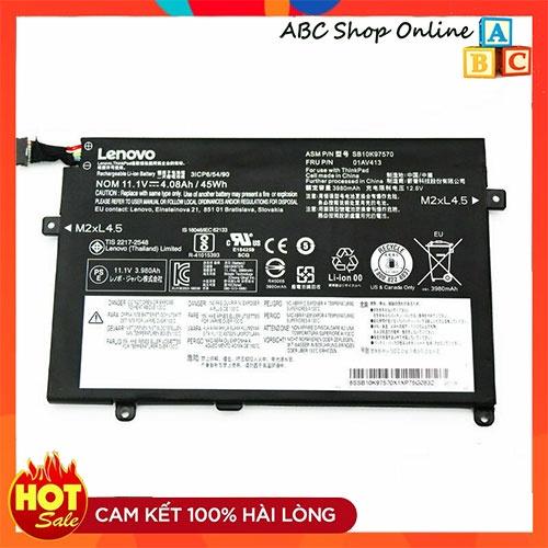 Pin Dùng Cho Laptop Lenovo ThinkPad E470 E470C E475 01AV411 01AV412 01AV413