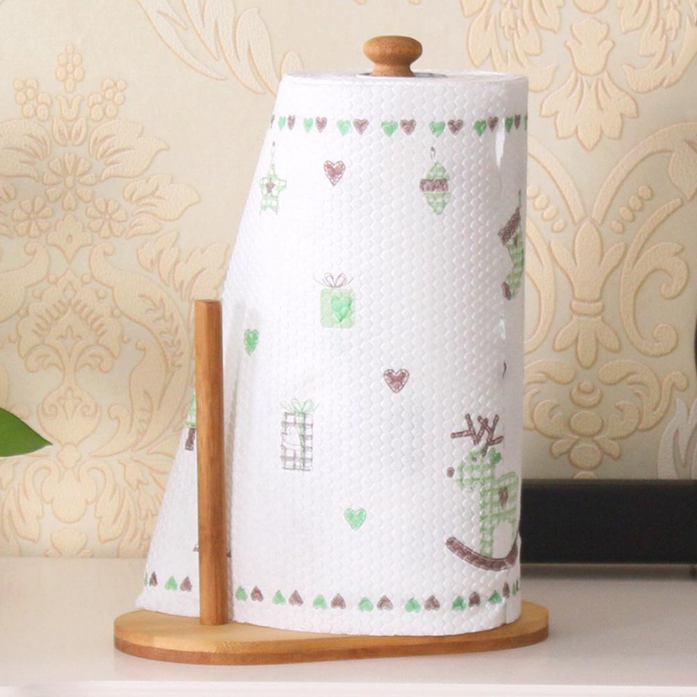 Khay đựng khăn giấy bằng tre cho nhà bếp