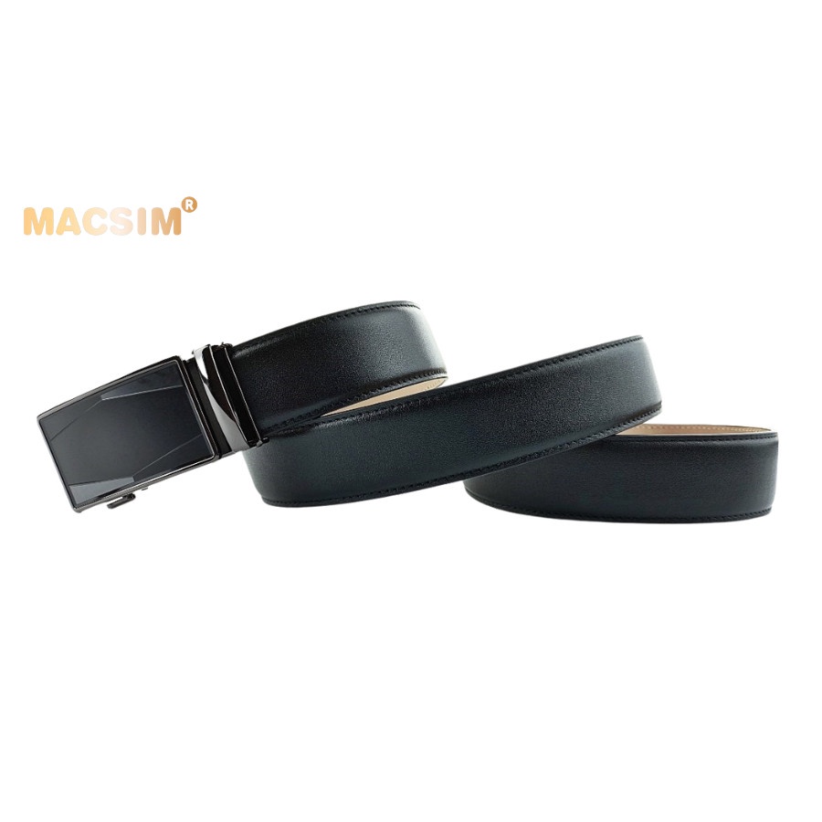Thắt lưng nam da thật cao cấp nhãn hiệu Macsim MS040