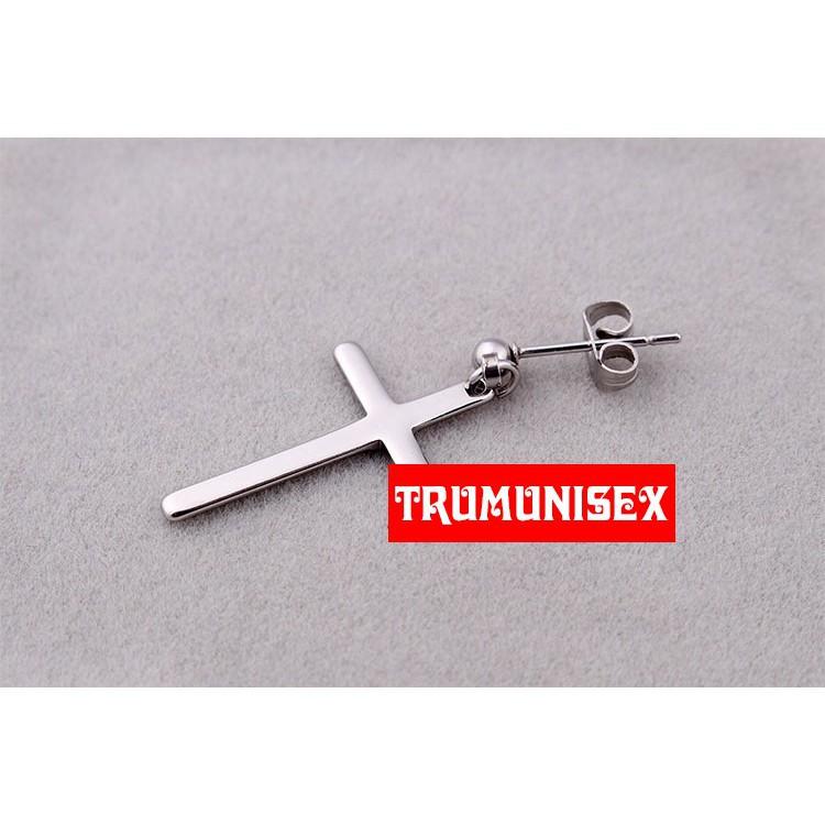 Khuyên Tai Inox Tròn Unisex THÁNH GIÁ 2019