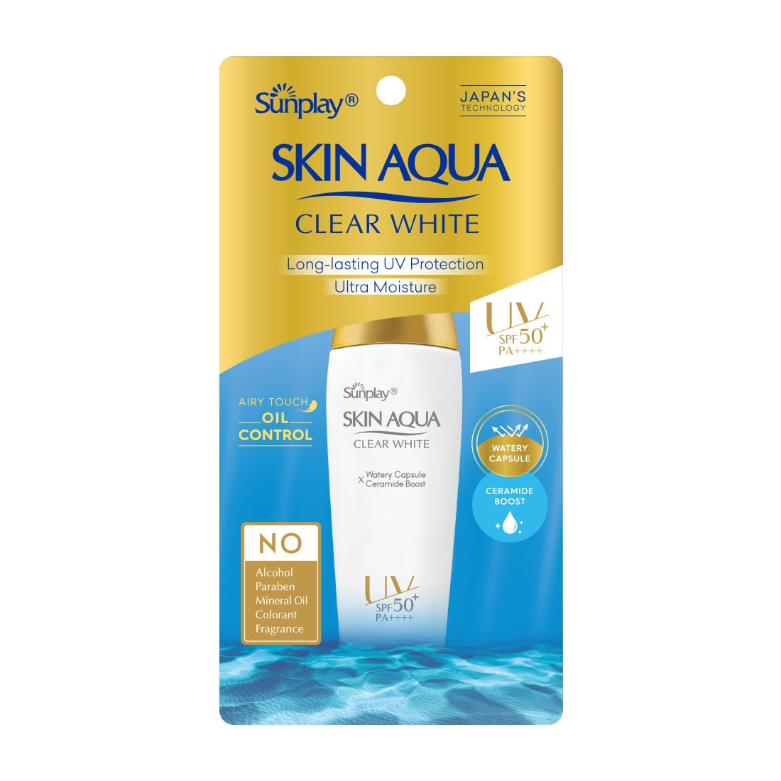 Kem chống nắng dưỡng da trắng mượt Sunplay Skin Aqua Clear White (25g)