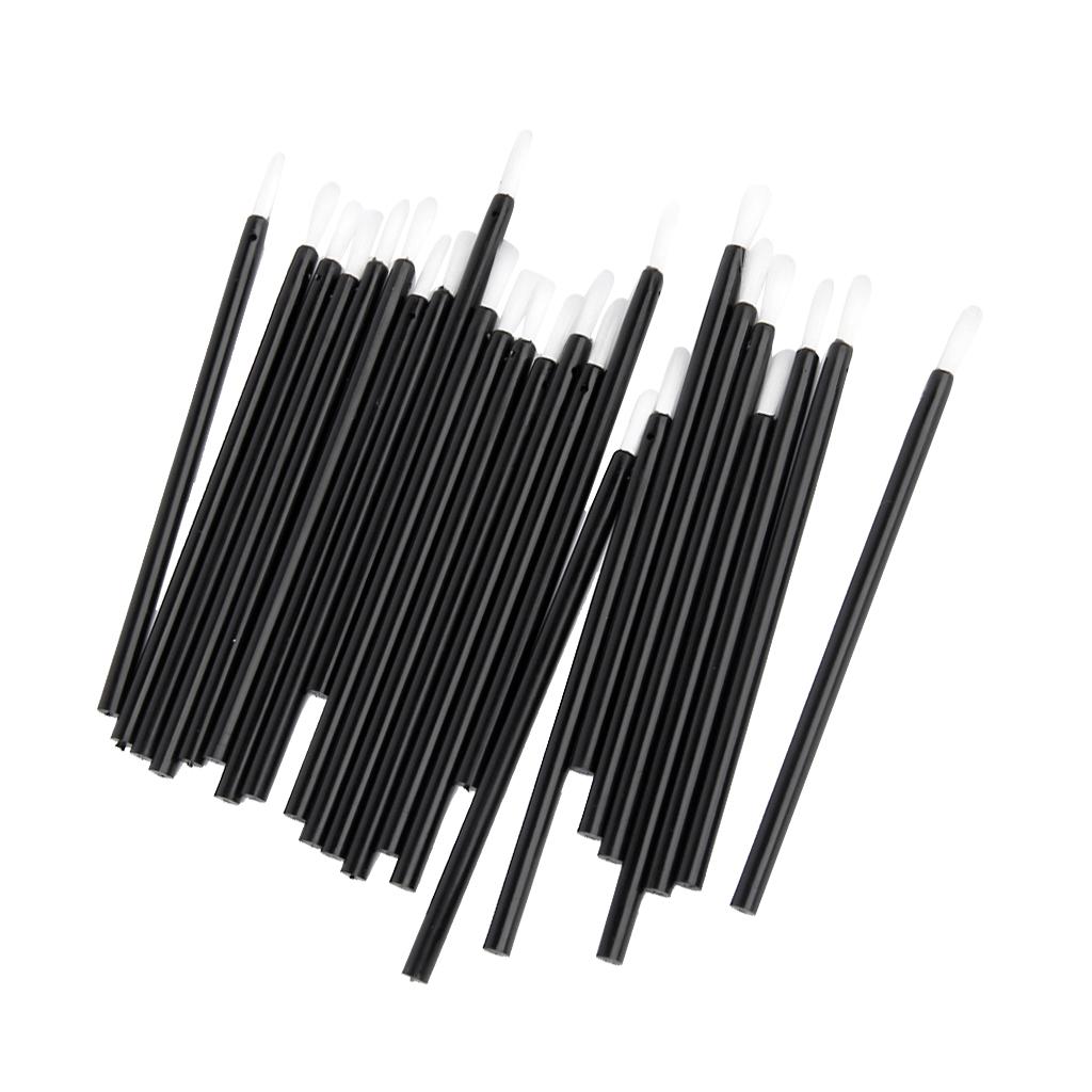 25 Disposable Make up Cosmetic Lipsti Brushes Nylon N