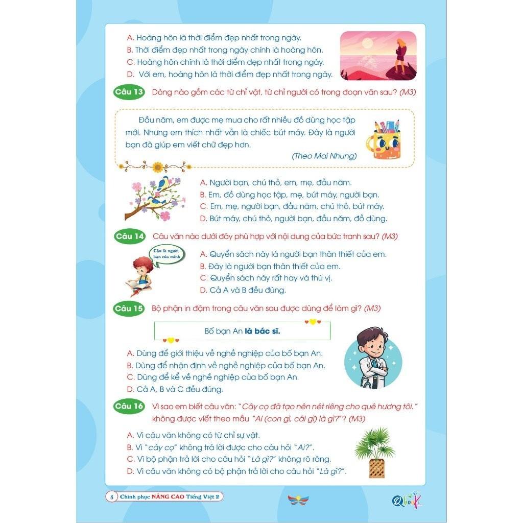 Chinh Phục Nâng Cao Tiếng Việt Lớp 2 - Cánh Diều - Cả Năm ( 1 Cuốn )  - Bản Quyền
