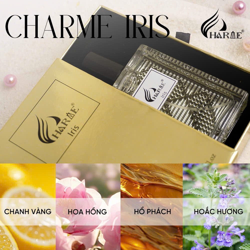 Nước Hoa Nam Charme Iris 50ml
