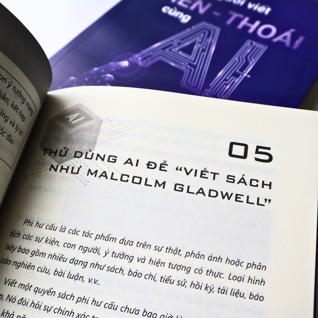 Sách Người Viết Tiến - Thoái Cùng AI