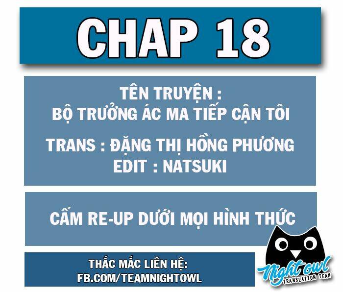 bộ trưởng ác ma tiếp cận tôi chapter 18 1