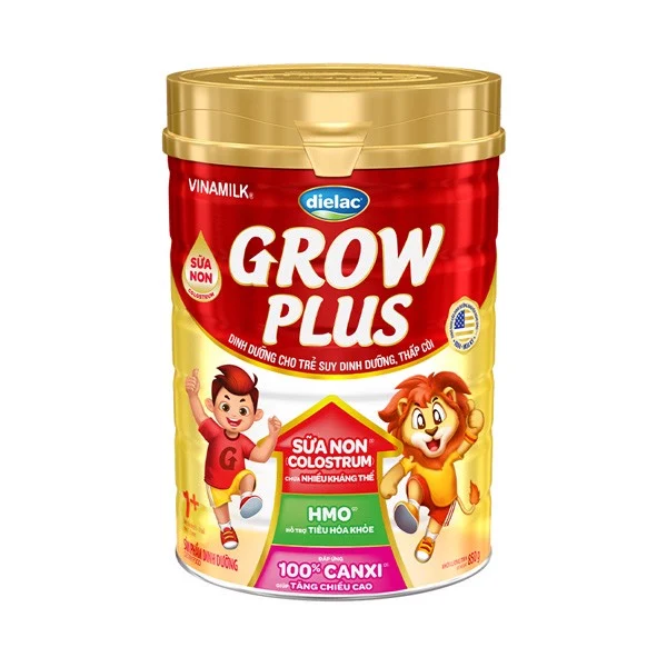 Hình ảnh HỘP SỮA BỘT  VINAMILK DIELAC GROW PLUS 1+ 900G (CHO TRẺ TỪ 1 - 2 TUỔI)