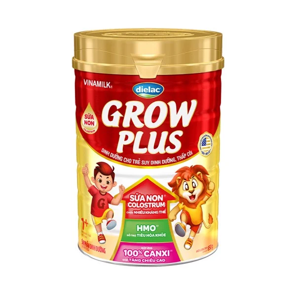 COMBO 2 HỘP SỮA BỘT DIELAC GROW PLUS 1+ 900G