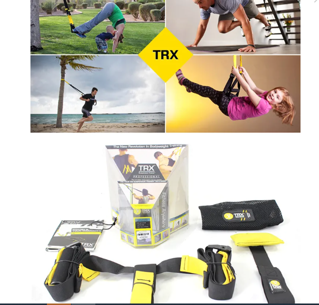 Bộ dây tập thể lực TRX P1 SUSPENSION thiết kế nhỏ gọn, chắc chắn và hỗ trợ tập Gym tại nhà hiệu quả.