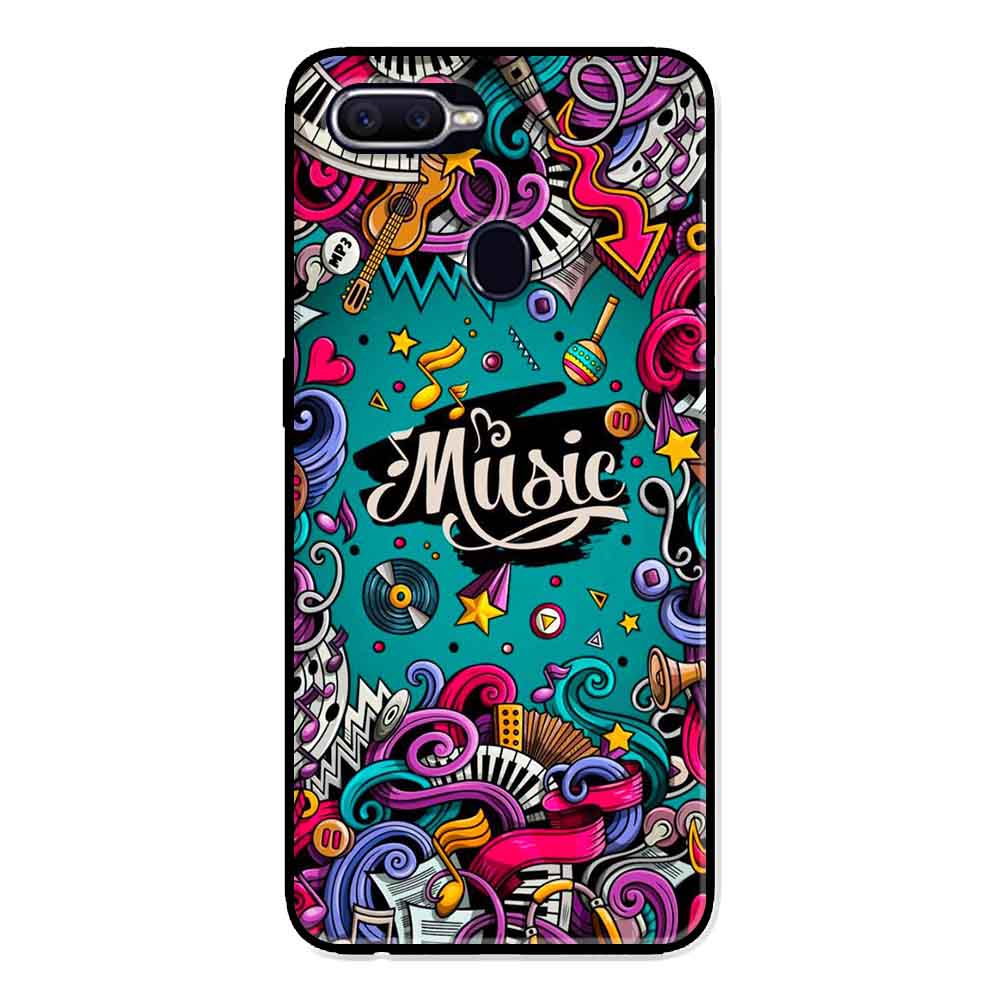 Ốp Lưng in cho Realme 2 Mẫu MÀU SẮC 2 - Hàng Chính Hãng