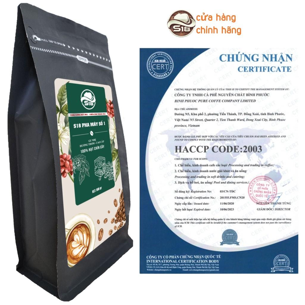 Cà phê rang xay nguyên chấtcafe mộc 100% robusta arabica culi 500g S18 coffee