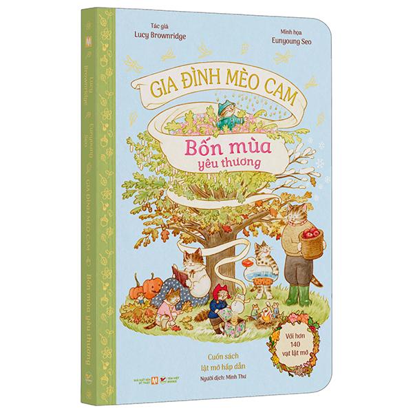 Sách - Gia Đình Mèo Cam - Bốn Mùa Yêu Thương - Bìa Cứng