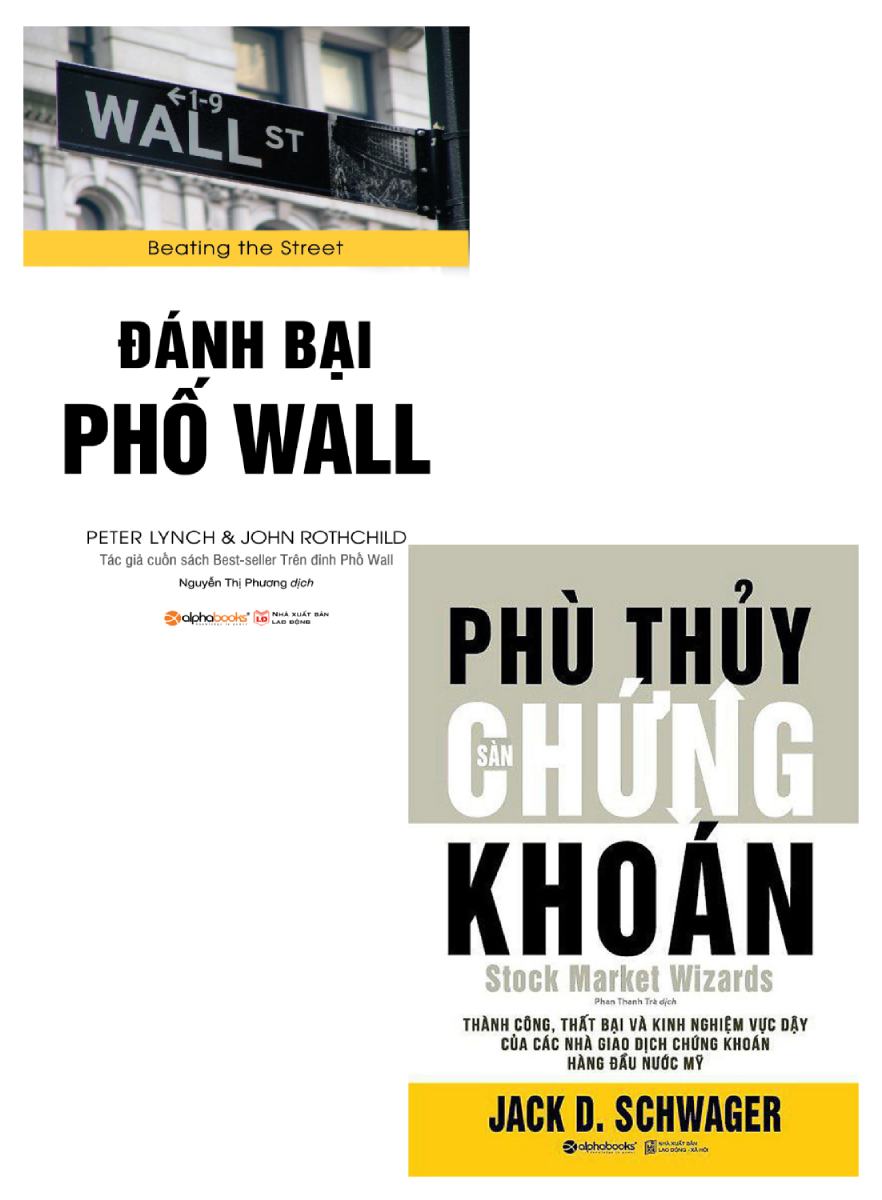 Combo Đánh Bại Phố Wall + Phù Thủy Sàn Chứng Khoán (Bộ 2 Cuốn)_AL