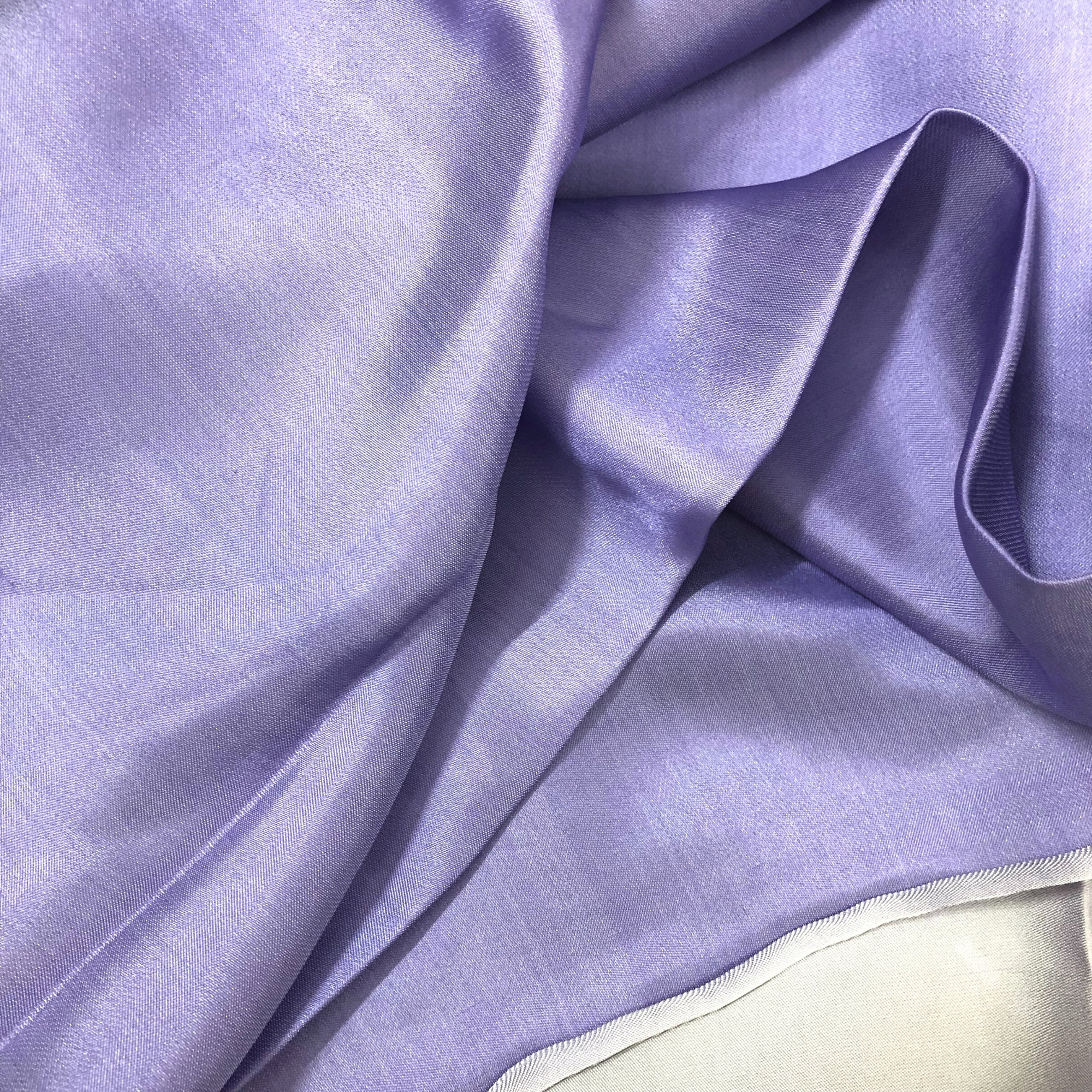 Vải Lụa Tơ Tằm Palacesilk satin màu tím nhạt may áo dài #mềm#mượt#thoáng mát, dệt thủ công &amp; phơi căng khung