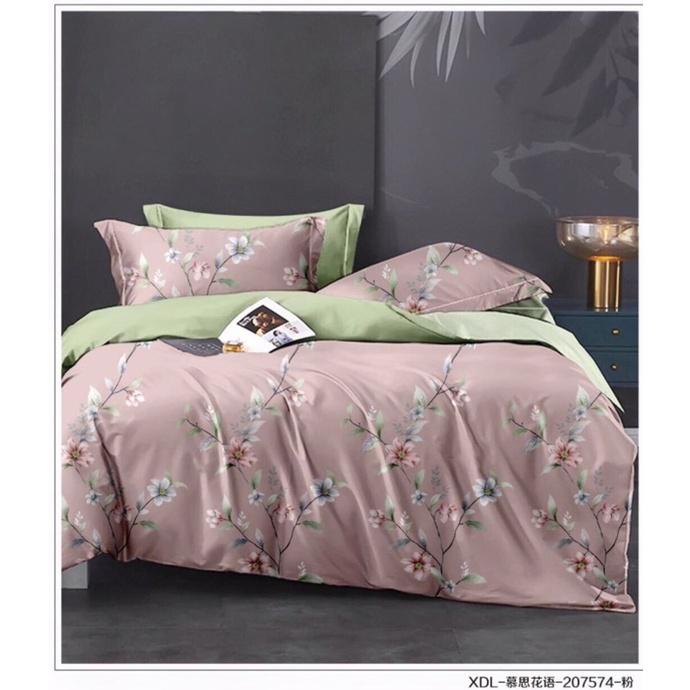 Chăn ga tencel LỤA SIÊU MÁT - mền lớn - ÔM DÂY KHOÁ