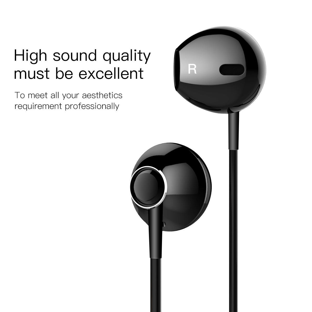 Tai nghe in Ear Baseus Encok H06TE Lateral (Wired Earphone with Mic Stereo Headset Earbuds Earpiece)