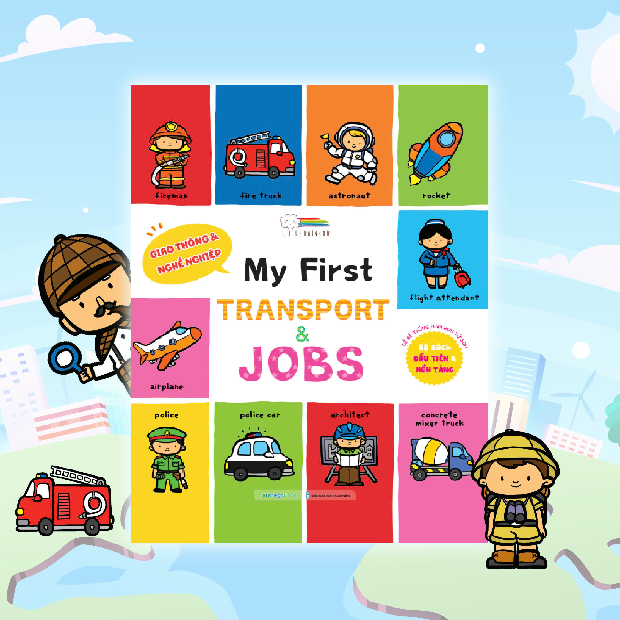 My First Transport &amp; Jobs - Giao thông &amp; Nghề nghiệp