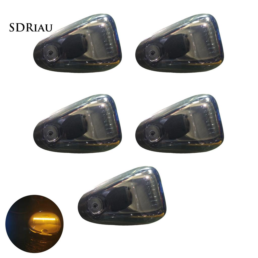 Set 5 Đèn Led 9 Bóng Gắn Trần Xe Suv Jeep Atv