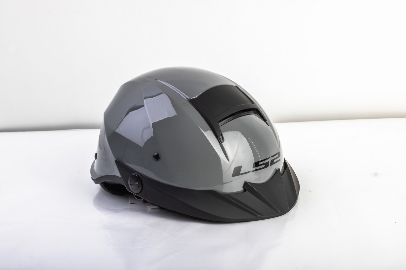 Mũ Bảo Hiểm Nửa Đầu Có Kính Âm LS2 OF590 Rebellion