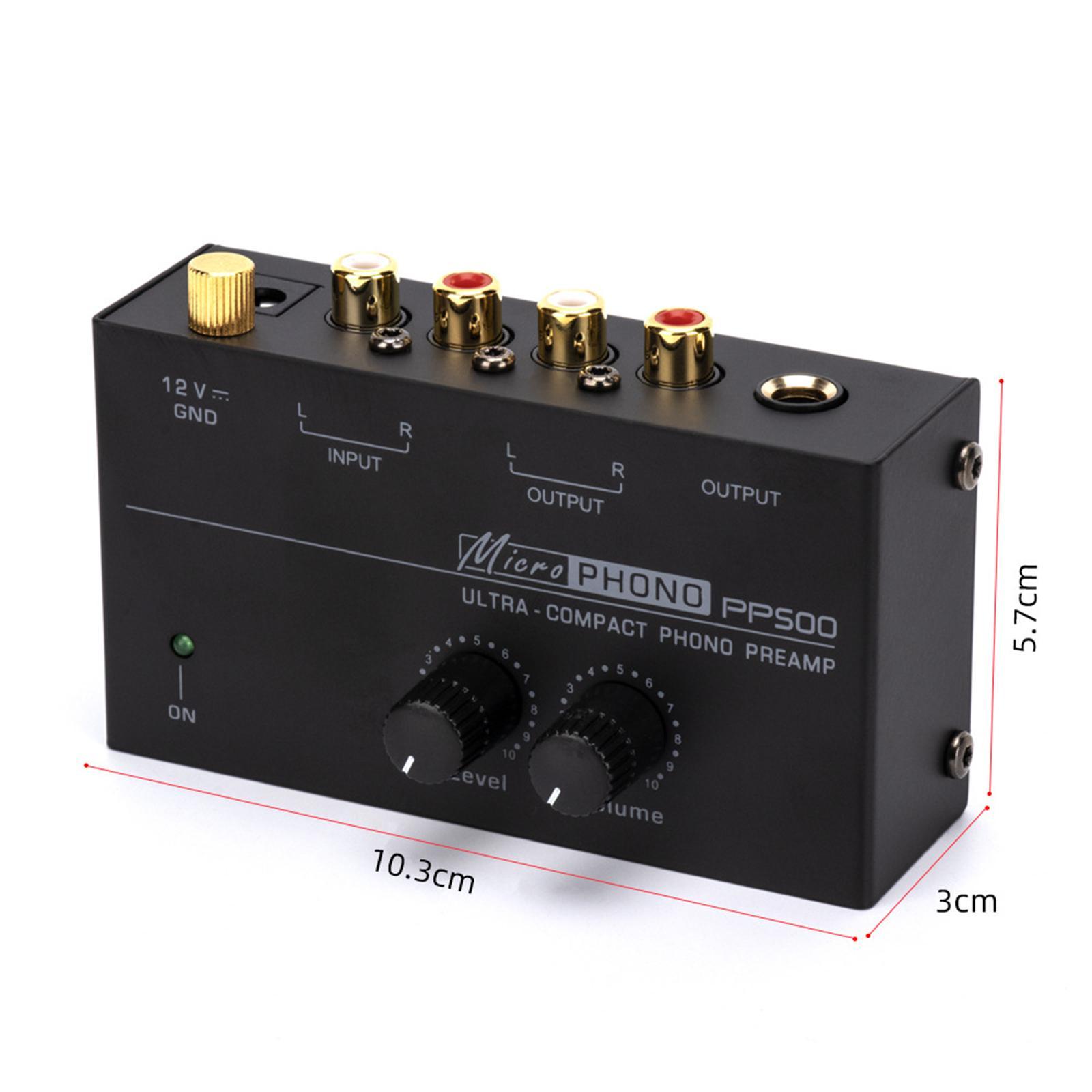 Phono Turntable Preamp Turntable Amplifier for Speakers Computers