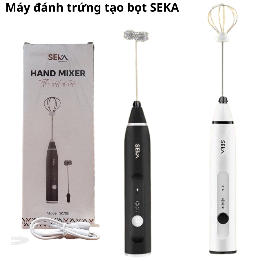 Máy Đánh Trứng SEKA 788 3 Cấp Độ Cầm Tay