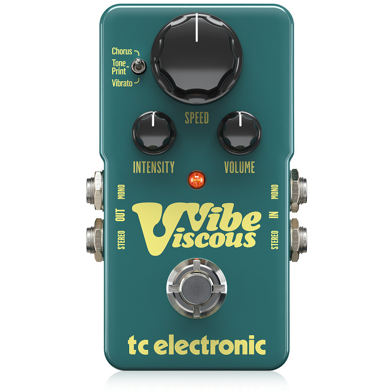 Stompboxes Guitar Tc Electronic VISCOUS VIBE -- Cục phơ Ghita -Hàng Chính Hãng